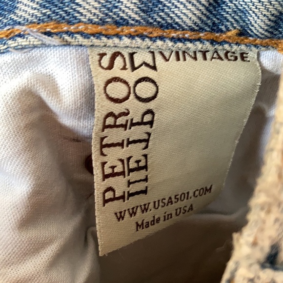 ❌SOLD❌Levi’s Vintage high waisted two tone shorts - Picture 7 of 7